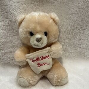 Vintage 1985 Animal Fair Tooth Fairy Bear Plush Teddy Stuffed Nursery Gift EC